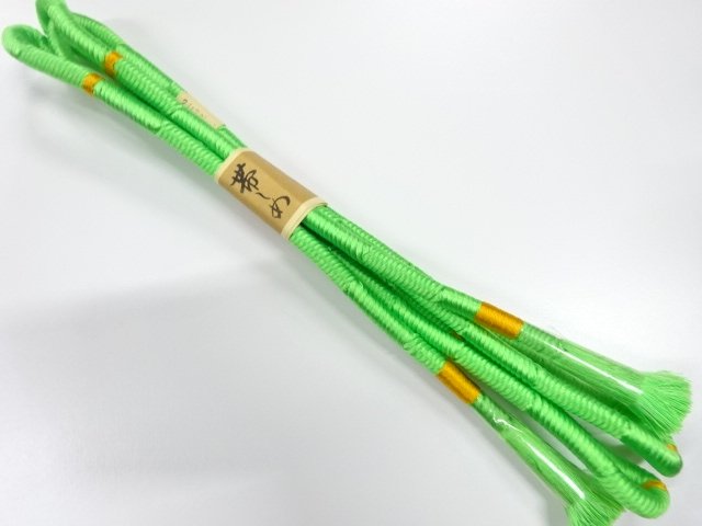 未使用品　正絹　手組帯締め